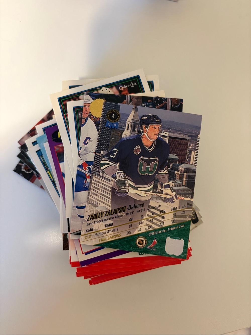 Hartford Whalers Trading Cards Bundle (82 cards)